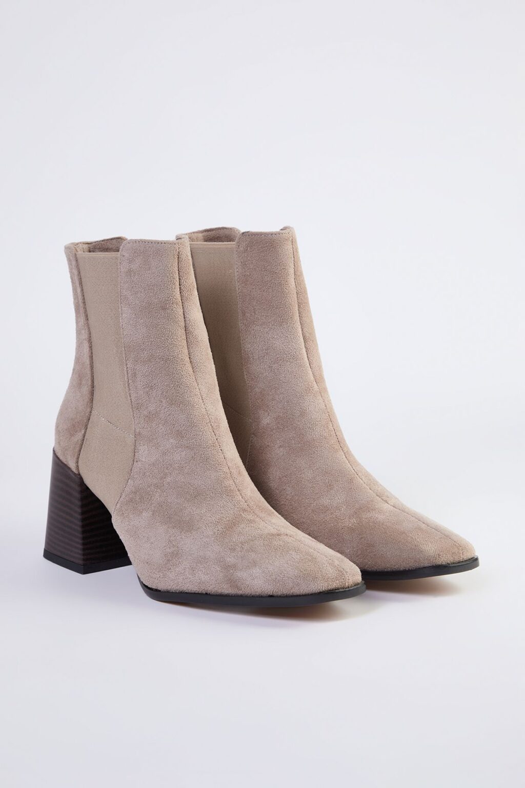 Trendyol Mink Thick Block Heel Women's Ankle Boots