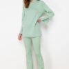 Trendyol Mint Diver/Scuba Knitted Two Piece Set