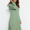 Trendyol Mint Long Knitwear Sweater