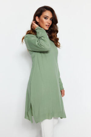 Trendyol Mint Long Knitwear Sweater Trendyol Mint Long Knitwear Sweater