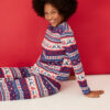 Trendyol Multicolored 100% Cotton Christmas Theme Tshirt-Pants