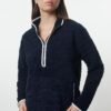 Trendyol Navy Blue Plush Knitted Sports Sweatshirt