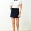 Trendyol Navy Blue Pocket Detailed Mini Woven Shorts Skirt