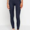 Trendyol Navy Blue Push-Up Full Length Knitted Sports Leggings