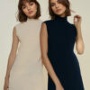 Trendyol Navy Blue-Stone 2 részes magas nyakú ujjatlan fehérnemű tunika