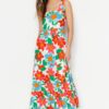 Trendyol Orange Knitted Maxi Dress