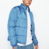 Trendyol Petrol Regular Fit víz- és szélálló puffer télikabát