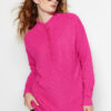 Trendyol Pink Button Detailed Comfortable Knitwear Sweater