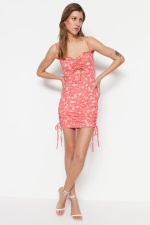 Trendyol Pink Floral Patterned