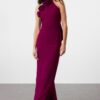 Trendyol Plum Woven Elegant Evening & Graduation Dress