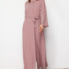 Trendyol Powder Stone Accessory Woven Cape & Abaya & Jalabiya