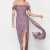 Trendyol Powder Woven Elegant Evening Dress