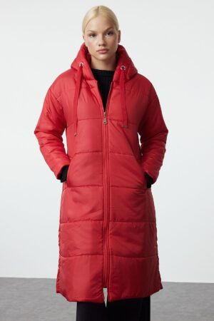 Trendyol Red Regular Coat