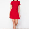 Trendyol Red Skirt Waist Opening Bow Detail Mini Woven Dress