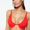 Trendyol Red Underwire Bikini Top