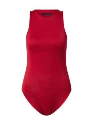 Trendyol Rövid body  burgundi vörös-hu