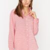Trendyol Shirt - Rot - Regular fit
