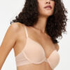 Trendyol Skin Polyamide Rope Strap Padded Covered Knitted Bra