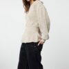 Trendyol Stone Balloon Sleeve Flounced Knitwear Sweater