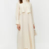 Trendyol Stone Collar Tie Detailed Woven Dress