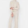 Trendyol Stone Soft Texture Knitwear Bottom-Top Set