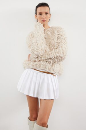 Trendyol Stone Soft Texture Tassel Coat Knitwear Cardigan Trendyol Stone Soft Texture Tassel Coat Knitwear Cardigan
