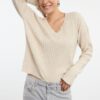 Trendyol Stone Wide Pattern Hair Braid Detailed Knitwear Sweater