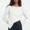 Trendyol Stone Wool Boat Neck Basic Knitwear Sweater