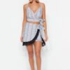Trendyol Striped Woven Tasseled 100% Cotton Blouse and Skirt Set