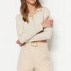 Trendyol Super Mini Woven Shorts with Stone Belt