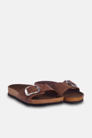 Trendyol Taba Single Strap Women's Slippers