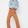 Trendyol Teve Szakadt Részletes Rés High Waist 90's Wide Leg Jeans