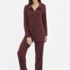Trendyol Two-Piece Set - Burgundy - Regular fit