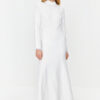 Trendyol White Wedding/Special Day Woven Bride Evening Dress