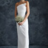 Trendyol White Woven Evening Dress & Graduation Dress
