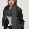 Trendyol Women's Black Soft-textured Scarf