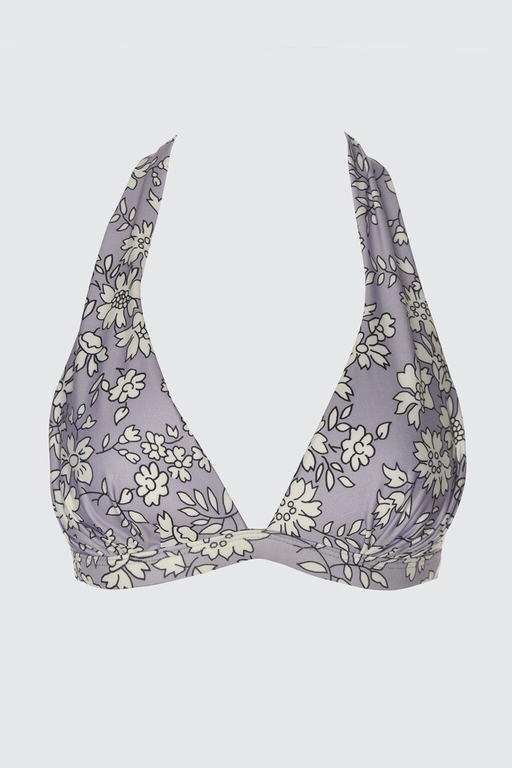 Trendyol virágmintás nyak nyakkendő bikini felső