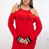 Tres Chic Dress Red