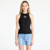 Trikó Calvin Klein Jeans Monologo Rib Tank Top Black XS-alacsony-ár