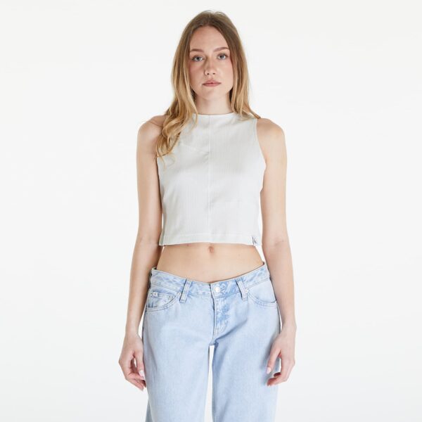 Trikó Calvin Klein Jeans Seaming Rib Tank Top Icicle XS-alacsony-ár