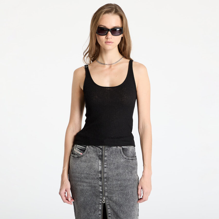 Trikó HELIOT EMIL Alkali Tank Black 40-alacsony-ár
