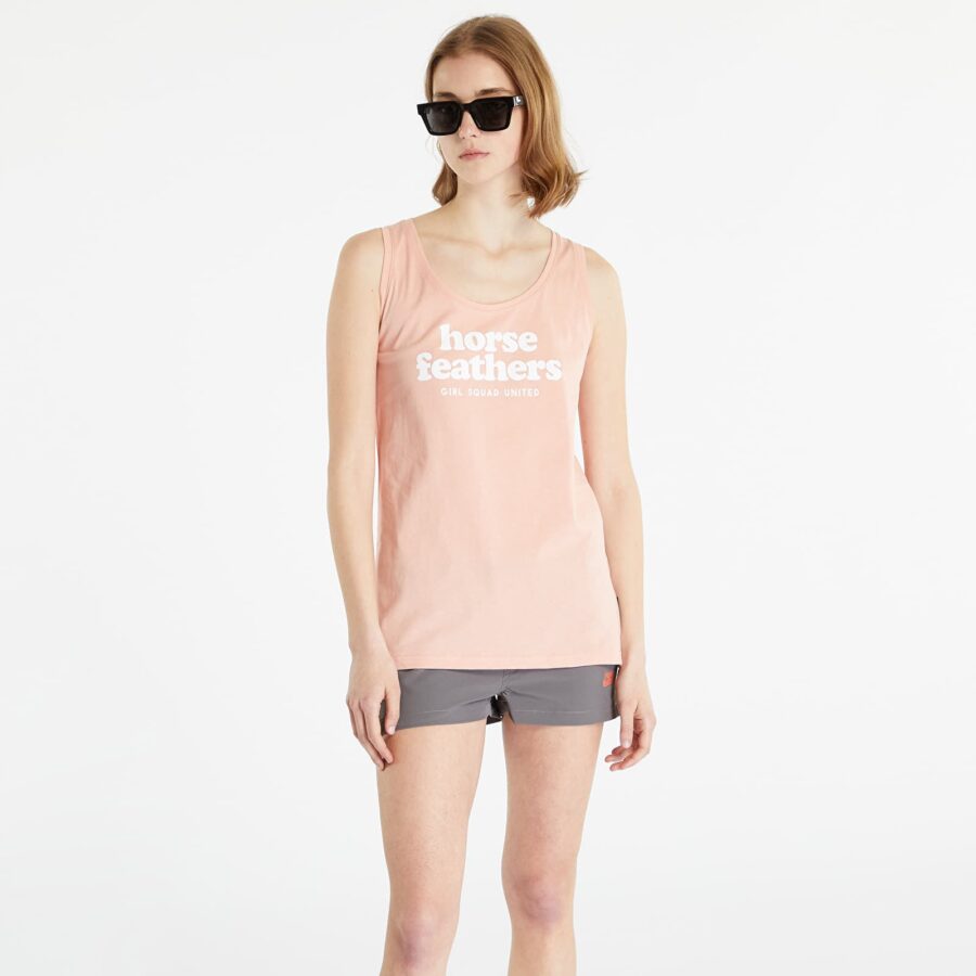 Trikó Horsefeathers Allison Tank Top Dusty Pink M-alacsony-ár