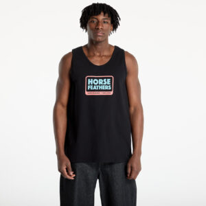 Trikó Horsefeathers Millennium Tank Black S-alacsony-ár