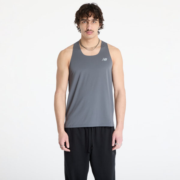 Trikó New Balance Race Day Tank Top Grey S-alacsony-ár