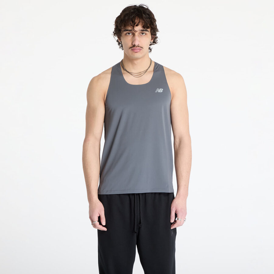 Trikó New Balance Race Day Tank Top Grey S-alacsony-ár