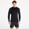 Trikó Nike Pro Men's Dri-FIT Fitness Mock-Neck Long-Sleeve Top Black/ White L-alacsony-ár