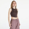 Trikó Nike Sportswear Essentials Women's Ribbed Cropped Tank Baroque Brown/ Sail XL-alacsony-ár