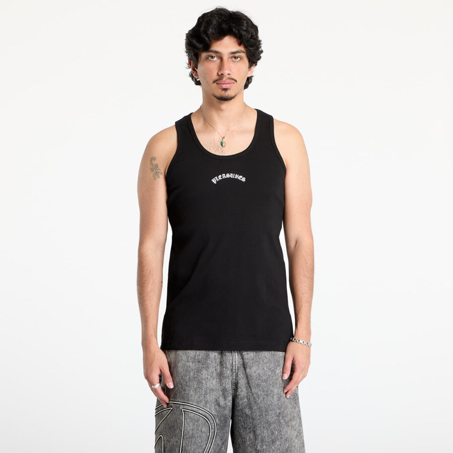Trikó PLEASURES Standard Tank Top 2 Pack Black/ White S-alacsony-ár