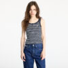Trikó Tommy Jeans Slim Button Tank Blue M-alacsony-ár