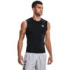 Trikó Under Armour Hg Armour Comp Sl Black/ White L-alacsony-ár